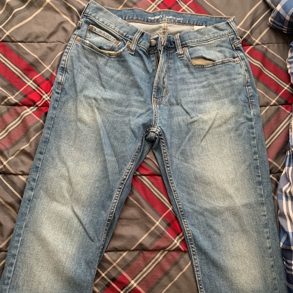 Old Navy Slim Jeans.